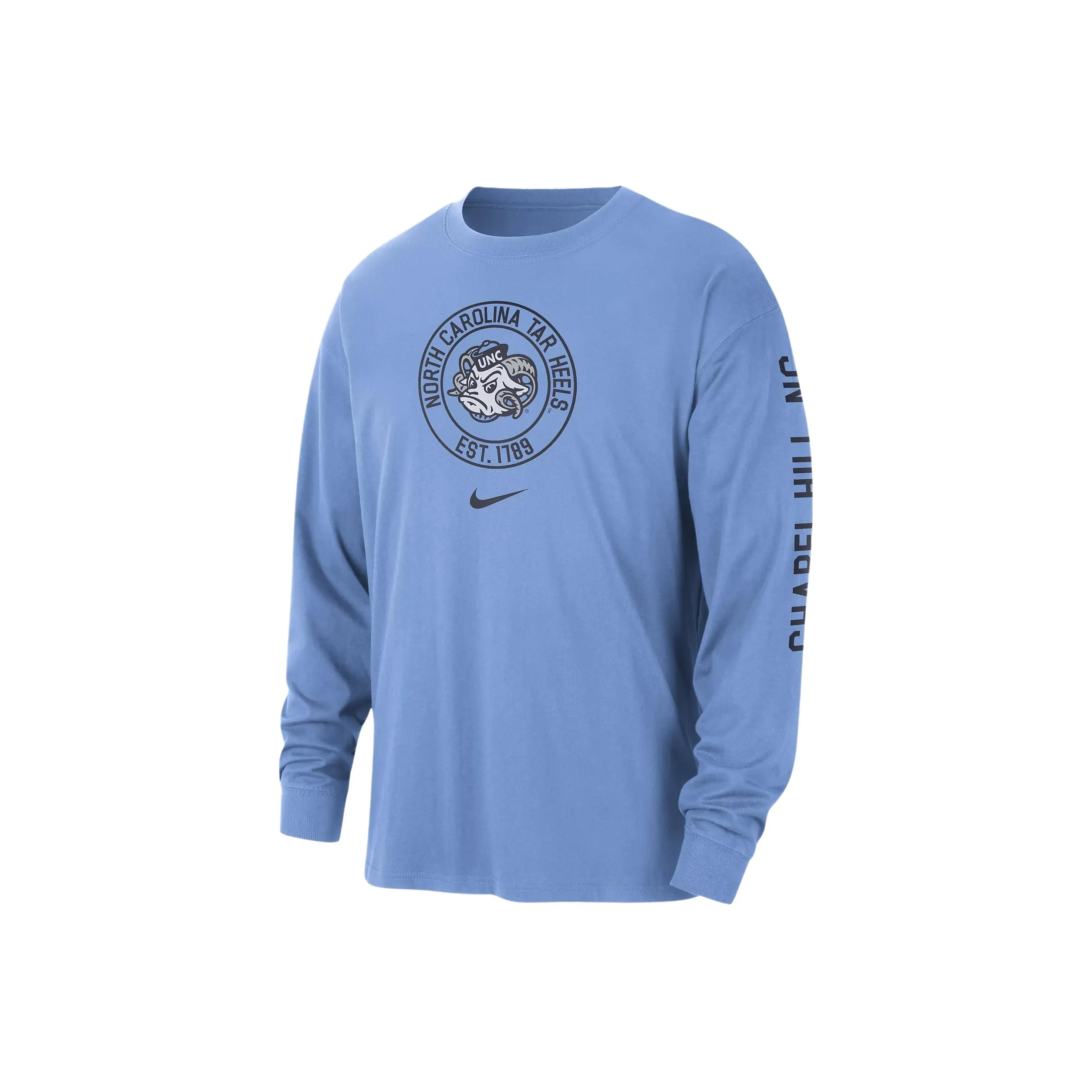 Nike Unc Max90 Men's Nike College Long-Sleeve T-Shirt