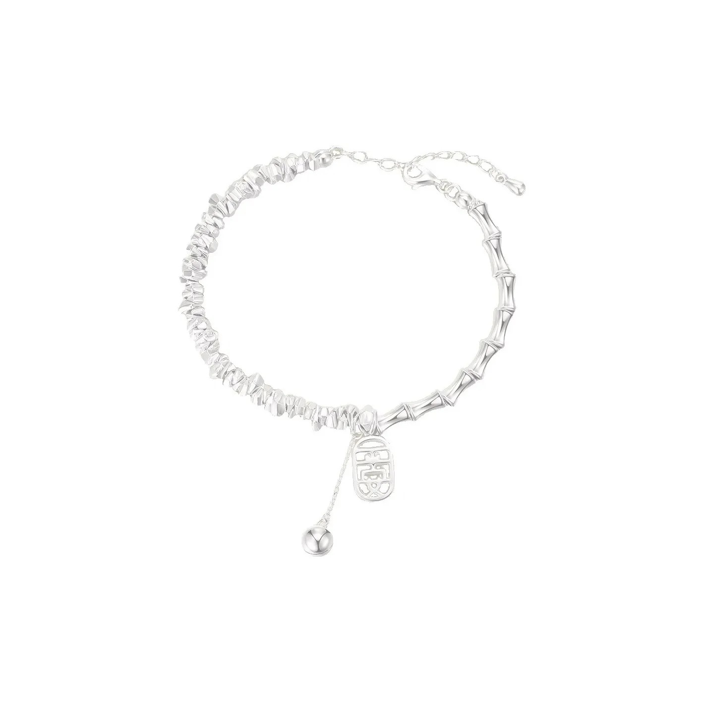Hui Xuan Charm S Sterling Silver 990 Bracelets Women's