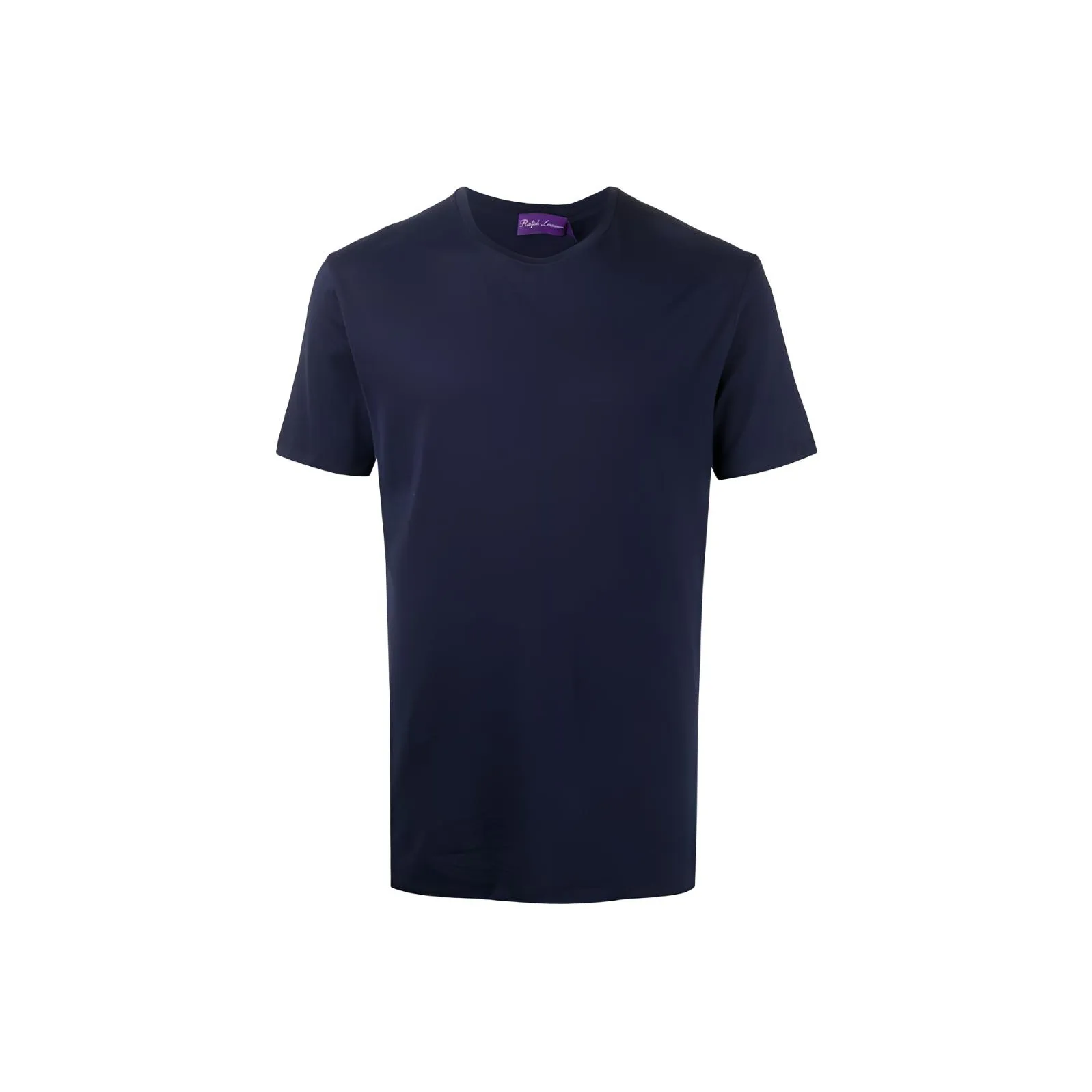 Polo Ralph Lauren Purple Label Logo Embroidered Crewneck T Shirt