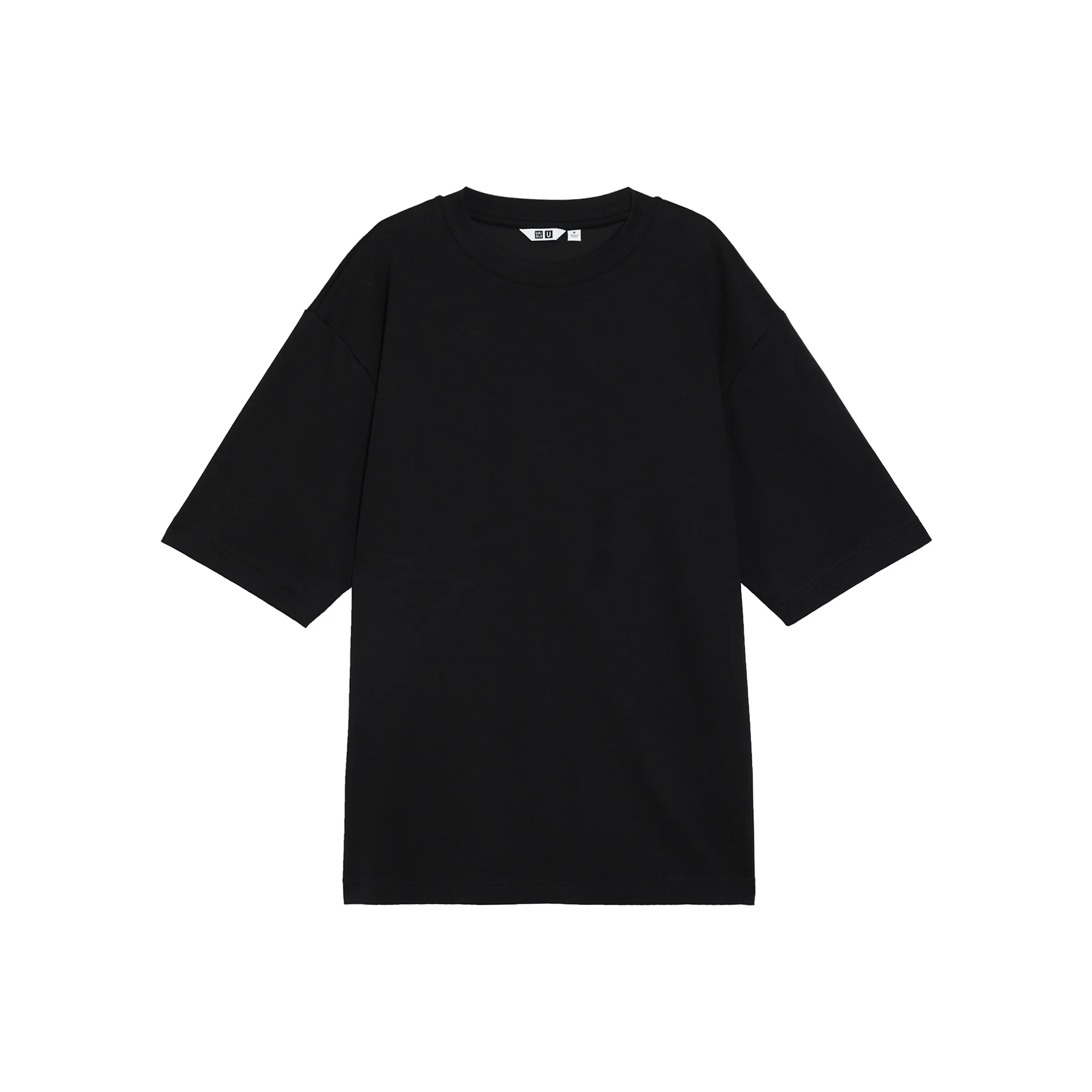 Uniqlo U Collection Черная Унисекс Футболка