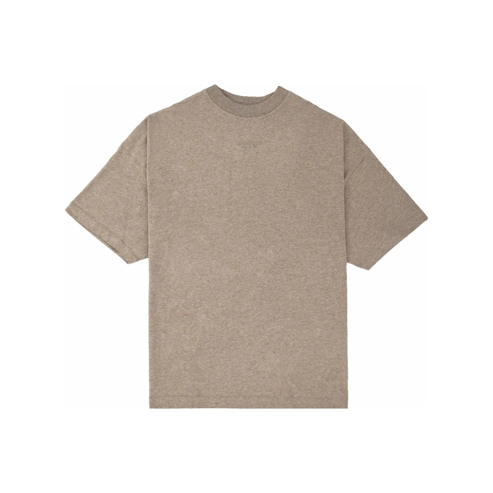 Fear Of God Essentials FW23 T-Shirt Мужской Меланж Серый Меланж Серый