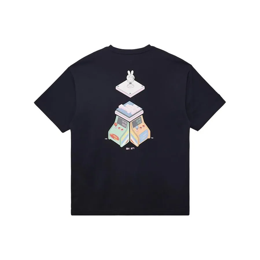 New Era Черная Унисекс Футболка