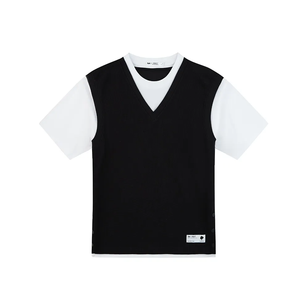 FUN X Snoopy SS24 T-Shirt Унисекс Черный