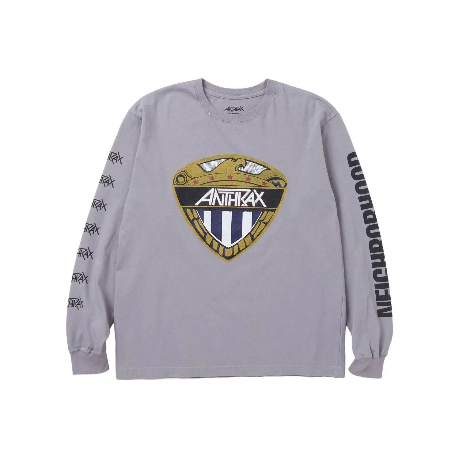 NEIGHBORHOOD x ANTHRAX Т-рубашка Унисекс