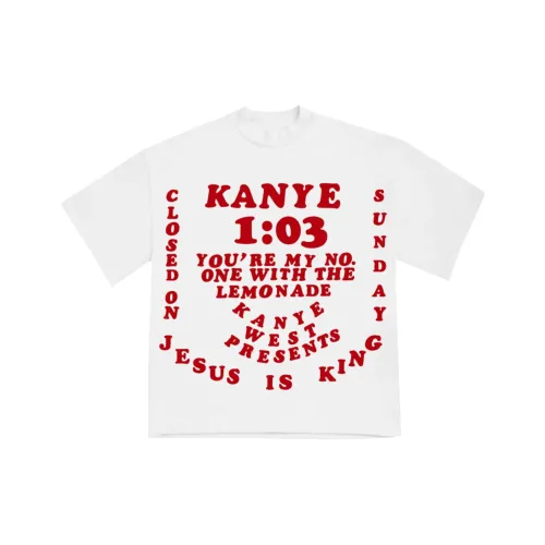 Kanye West Белая Мужская Рубашка
