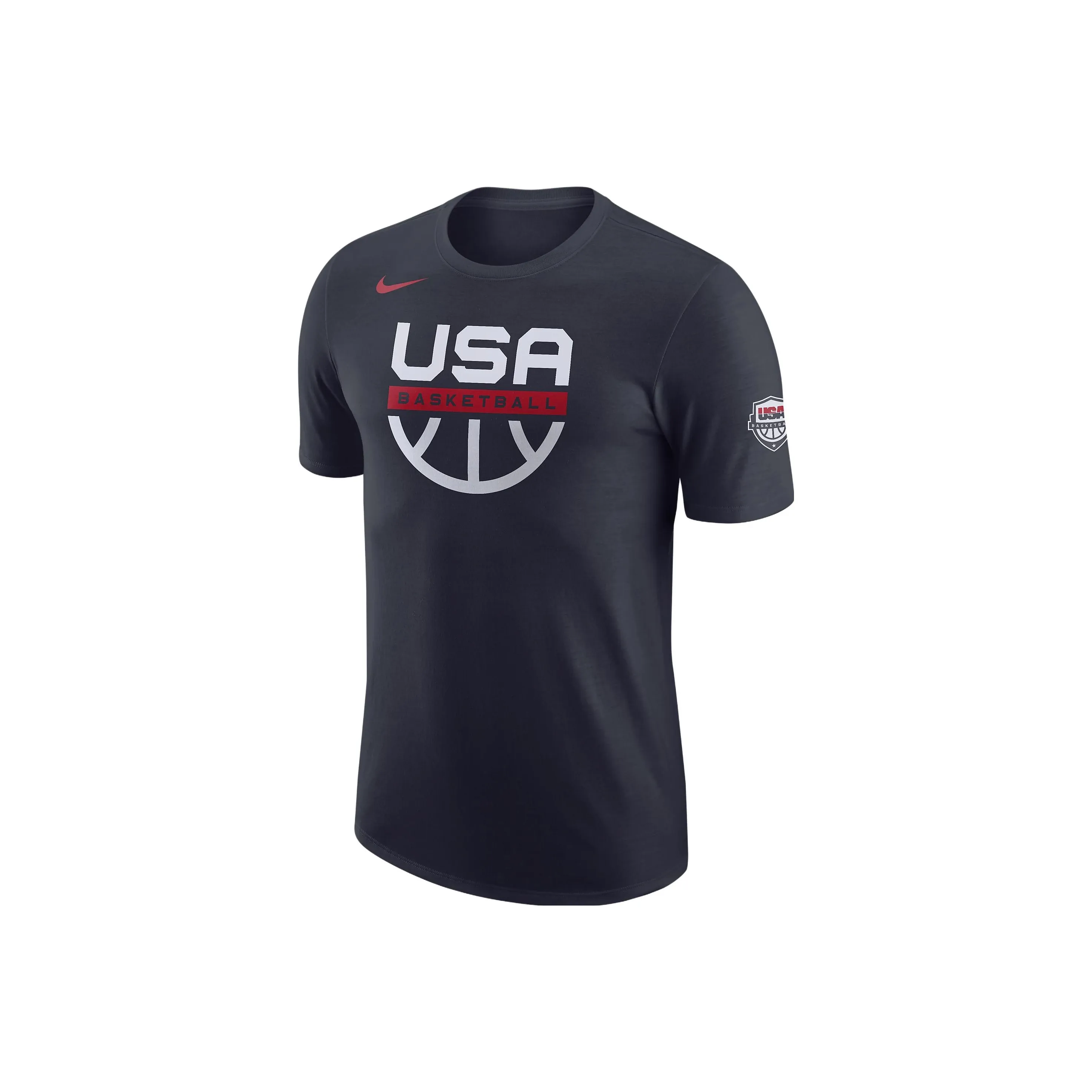 Nike T Shirts Men's Navy Blue