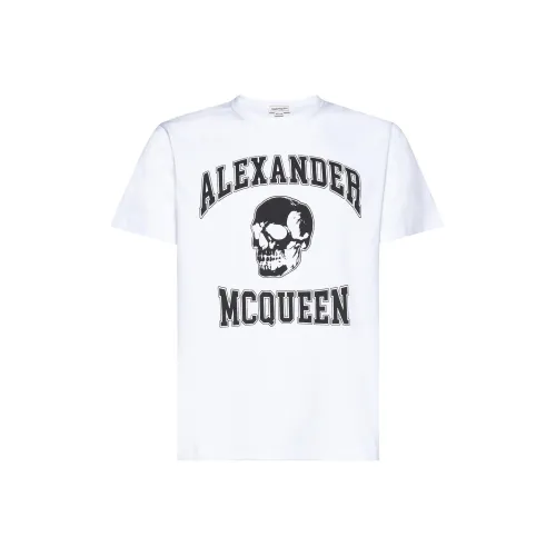 Alexander McQueen Белая Мужская Рубашка