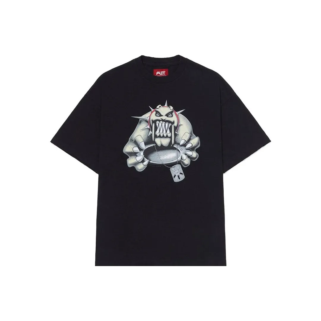 Oakley x Piet FW23 Drop Shoulder Sleeve T Shirt Unisex Black