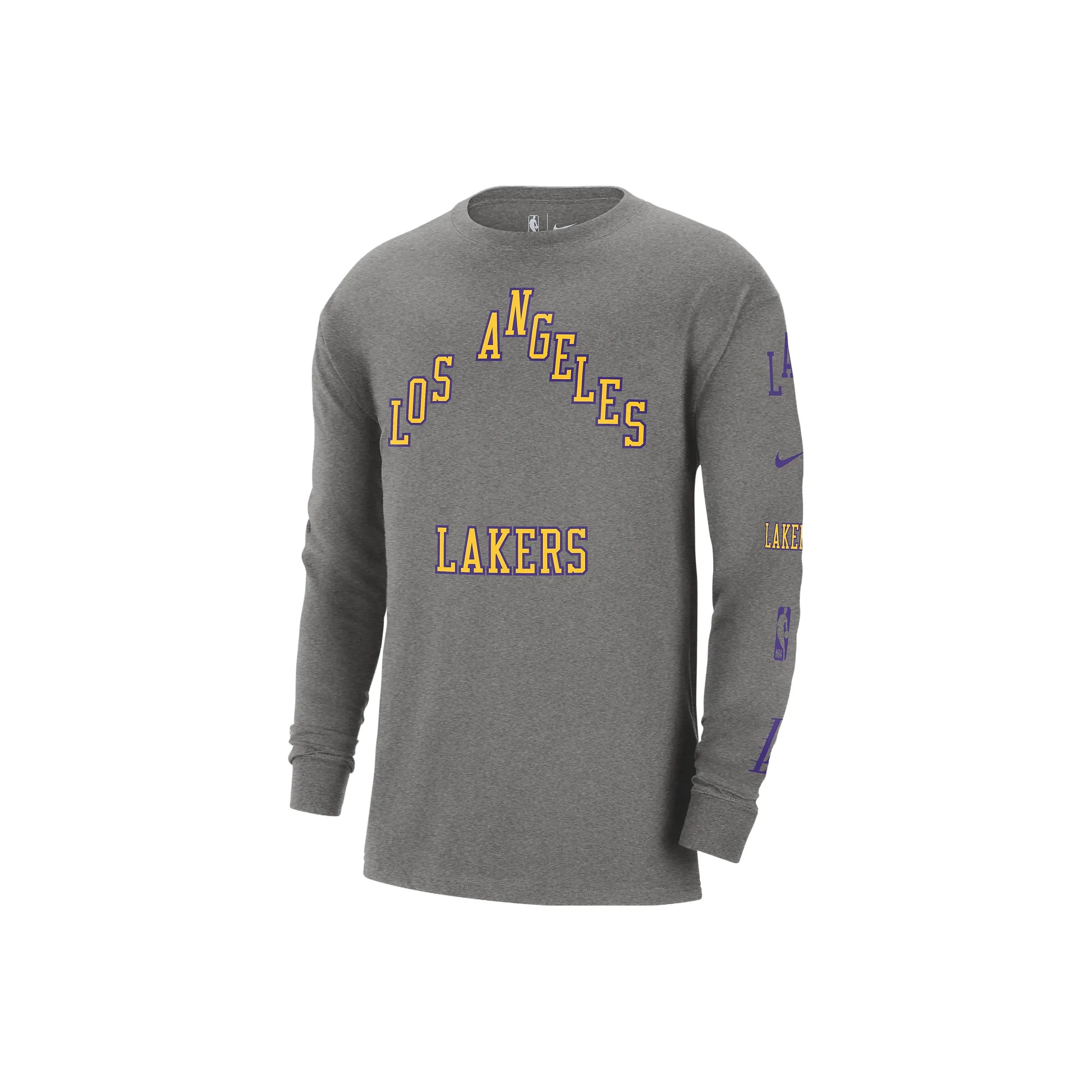 Nike Los Angeles Lakers 2023/24 City Edition Men's Nike Nba Max90 Long Sleeve T Shirt