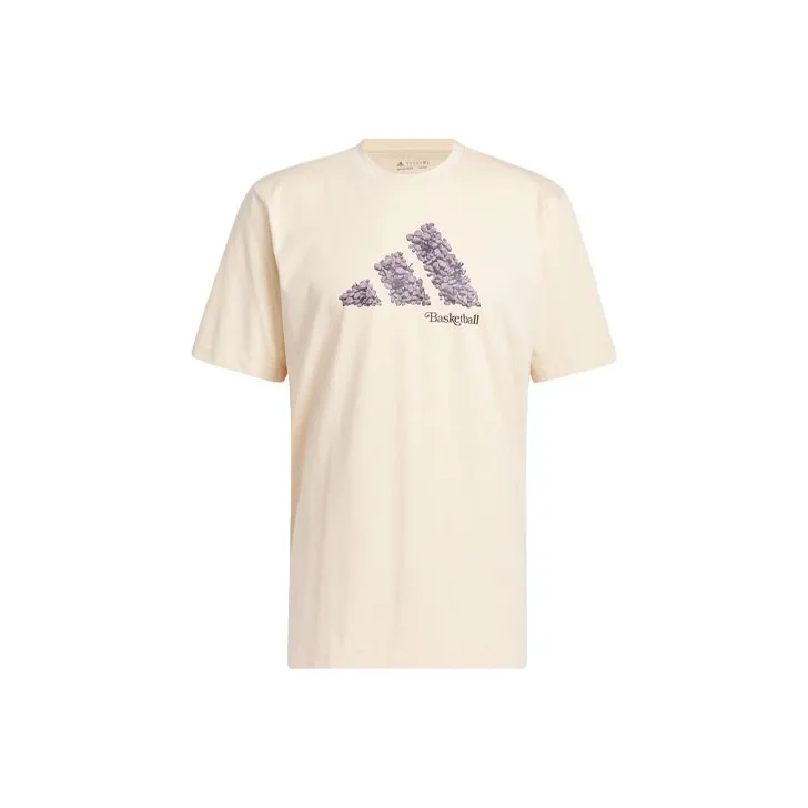 Adidas Court Therapy T Shirt Men's Beige