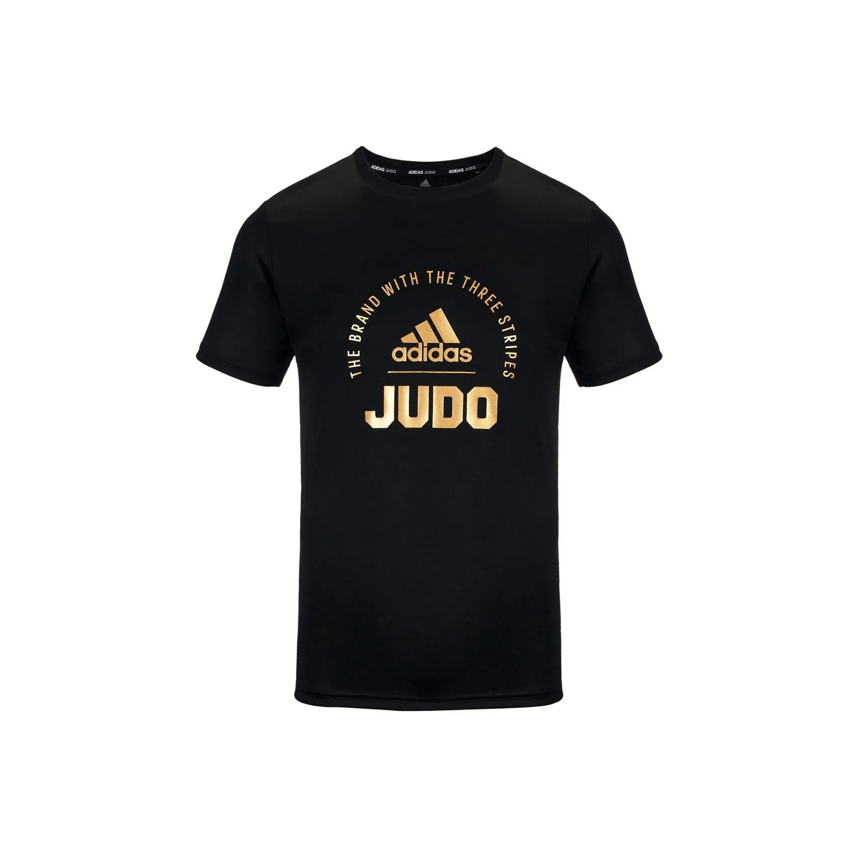 Adidas T-Shirt Unisex Black Gold