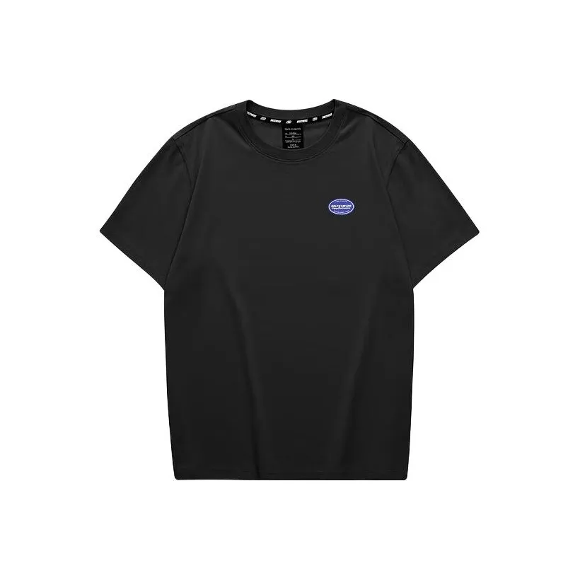 Skechers Colorful T Shirt Unisex Carbon Black