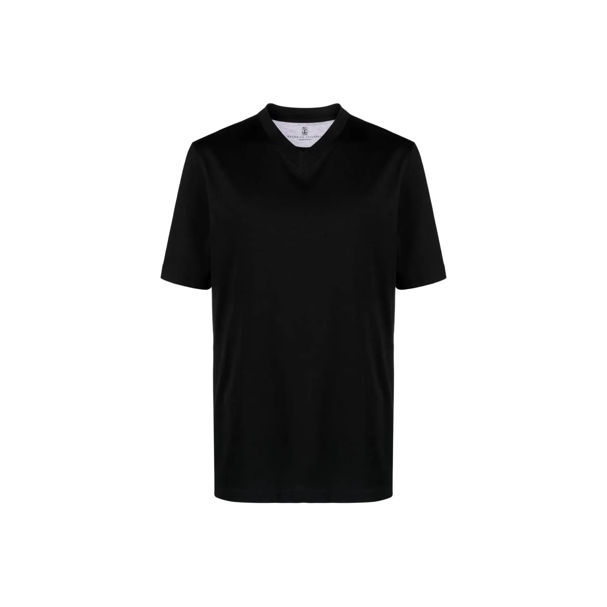 BRUNELLO CUCINELLI FW23 T-Shirt Мужской Черный