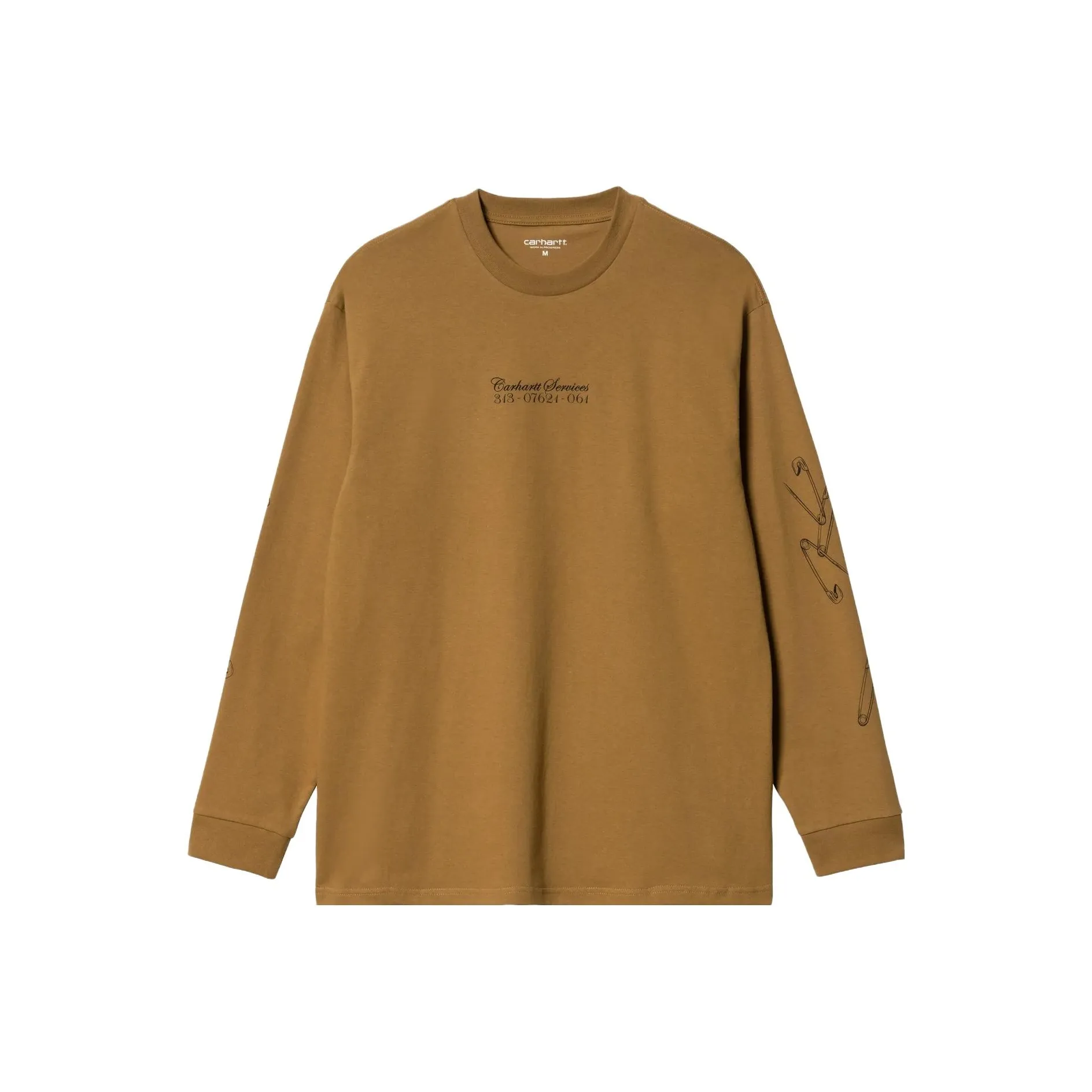 Carhartt WIP Коричневый Мужской T-Shirt