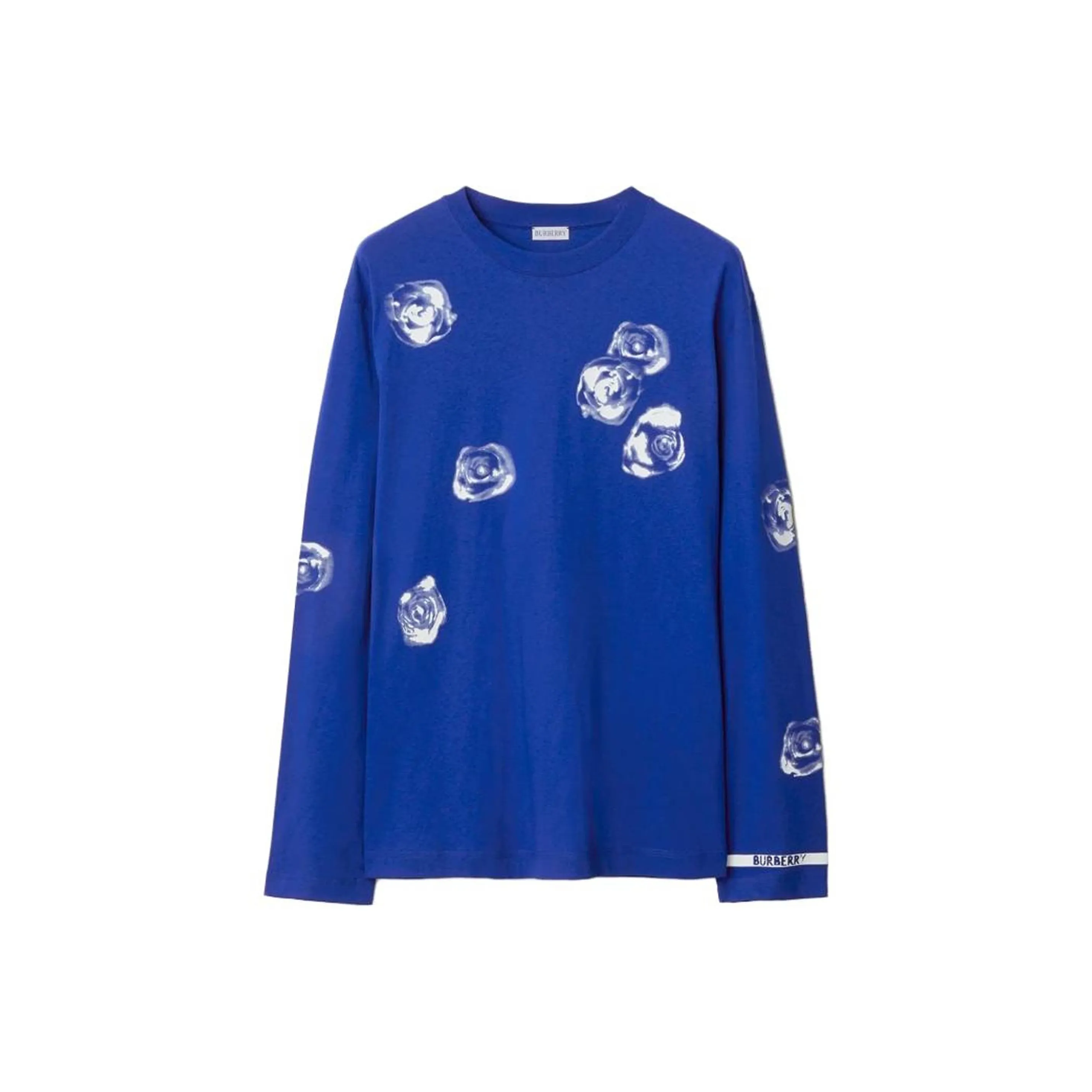 Burberry Rose print Cotton T shirt