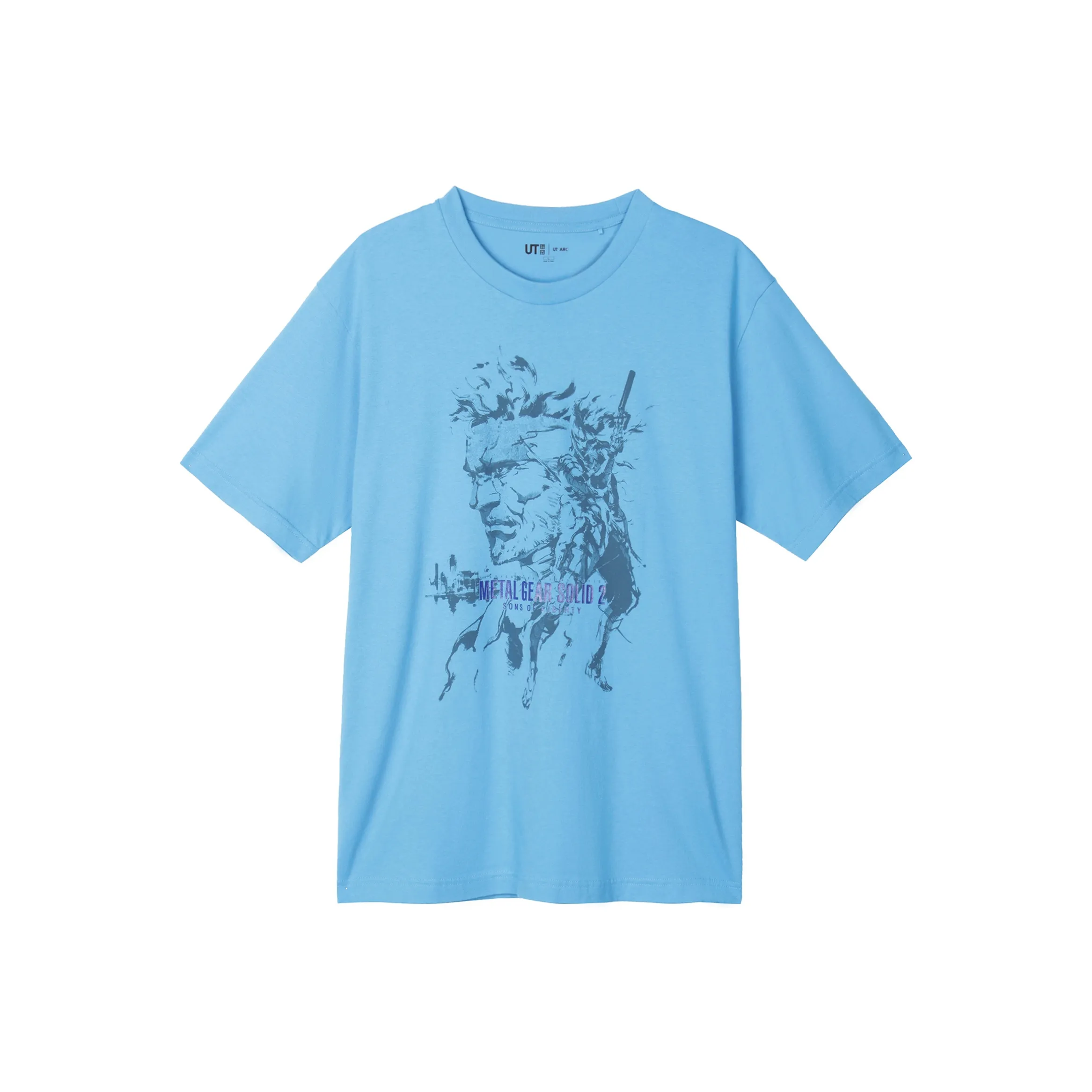 UNIQLO x Metal Gear UNIQLO x Metal Gear Co Бренд T-рубашка унисекс синий