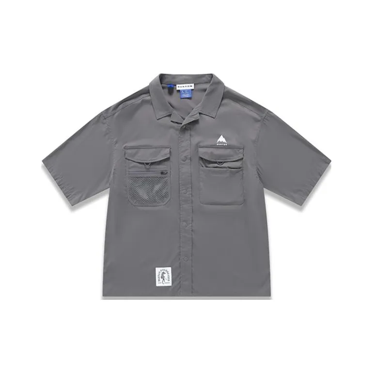 BURTON BEYOND THE COLD T Shirt Unisex Gray