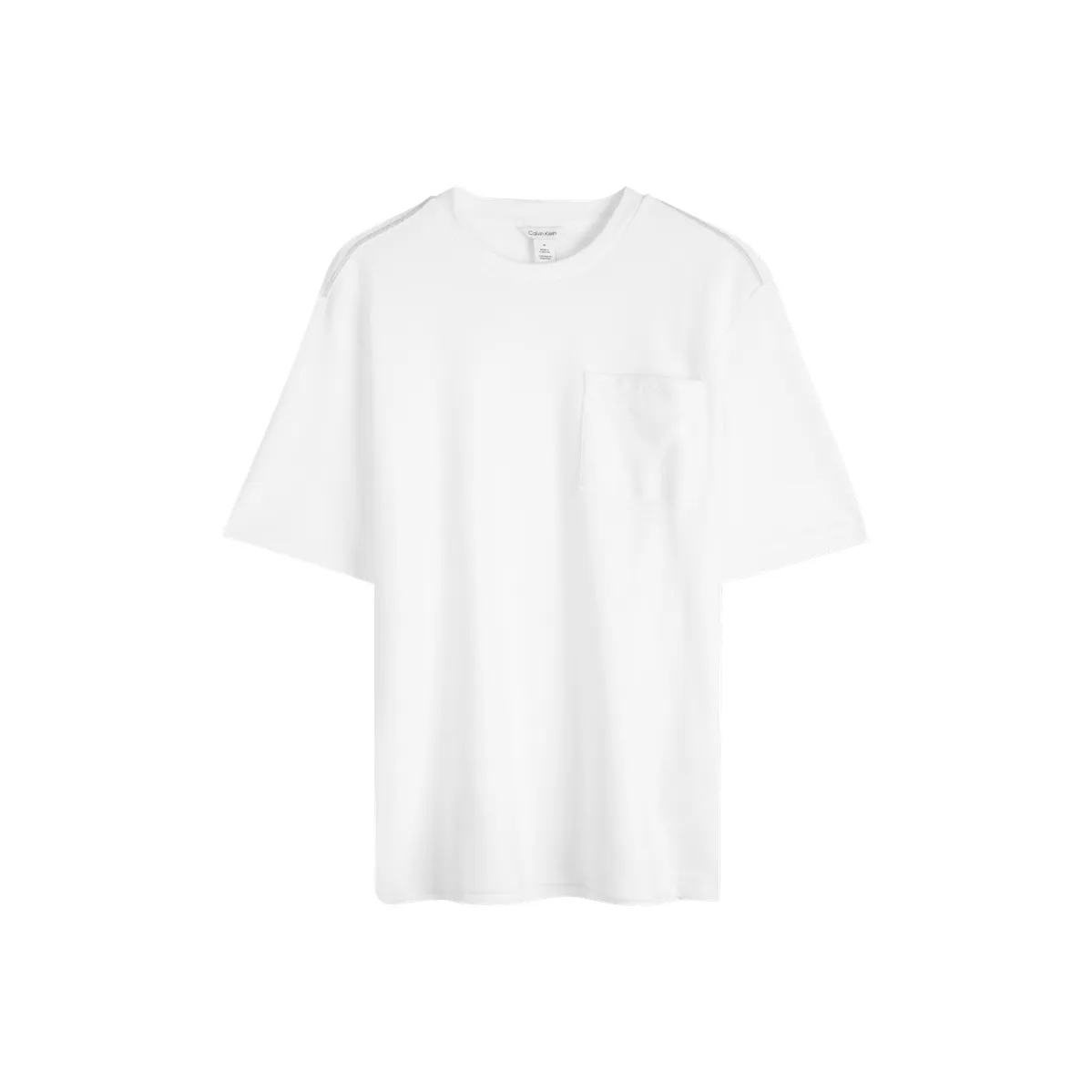 CALVIN KLEIN T Shirt Men's Moon White