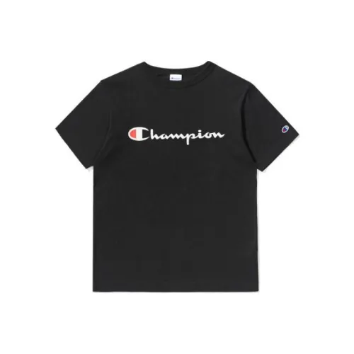 Champion Black Унисекс T-рубашка
