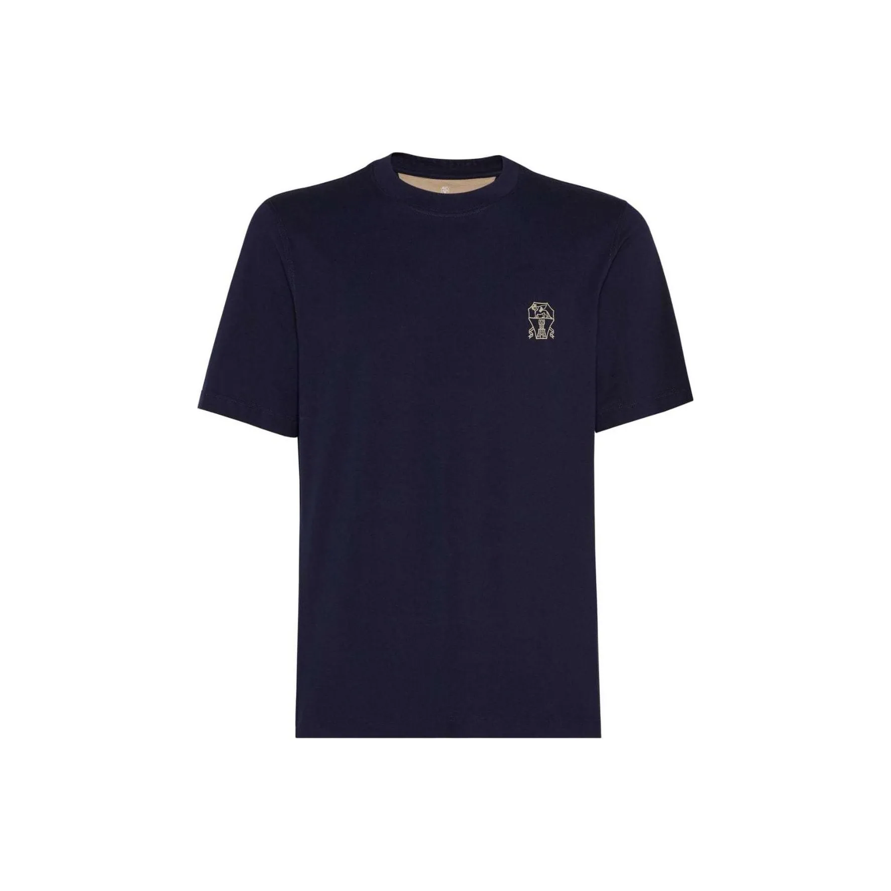 BRUNELLO CUCINELLI Рубашка Мужская Синяя