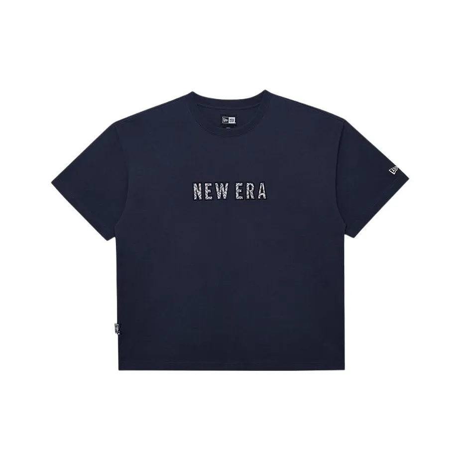 New Era T-Shirt Унисекс Темно-синий