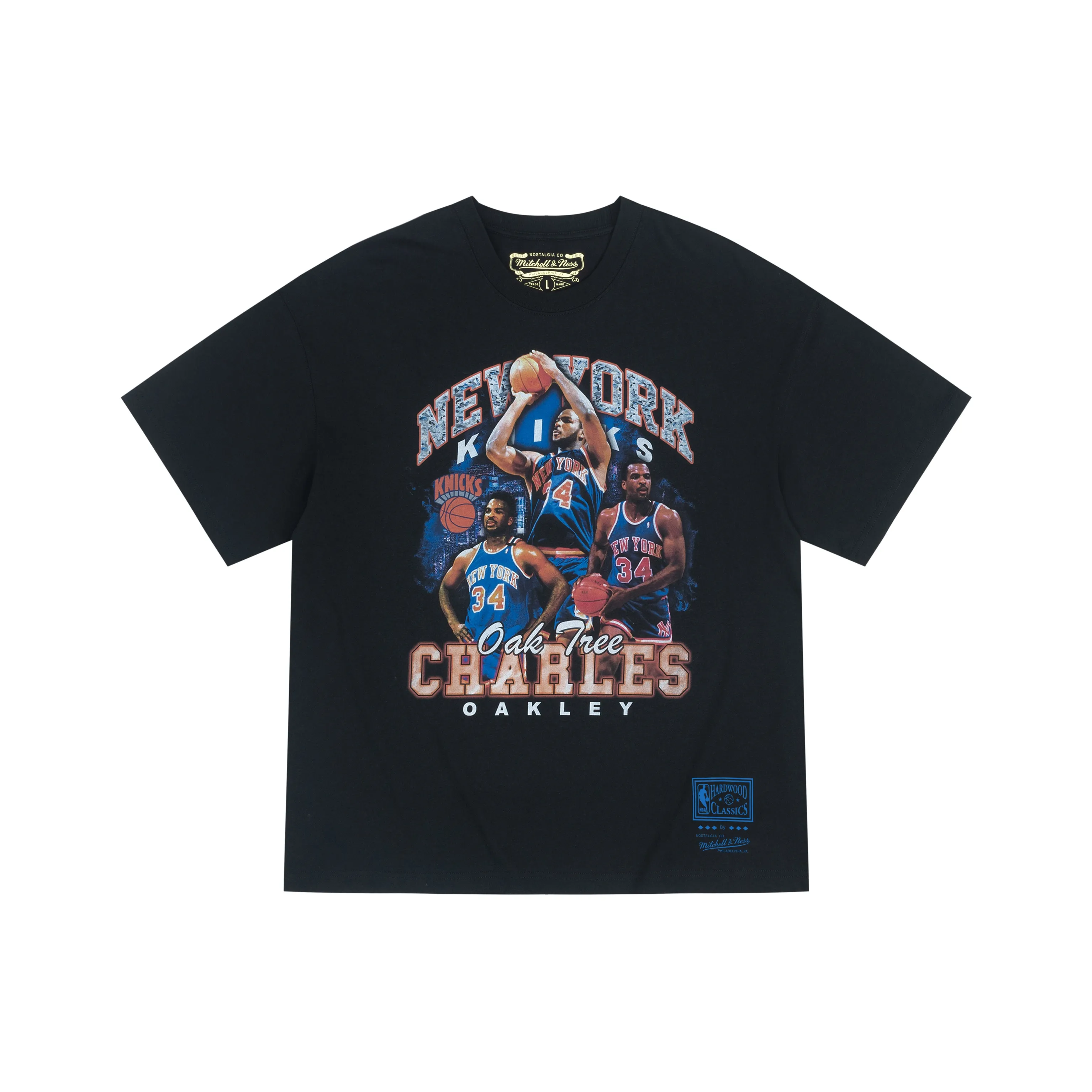 MITCHELL NESS T-Shirt Унисекс Черный