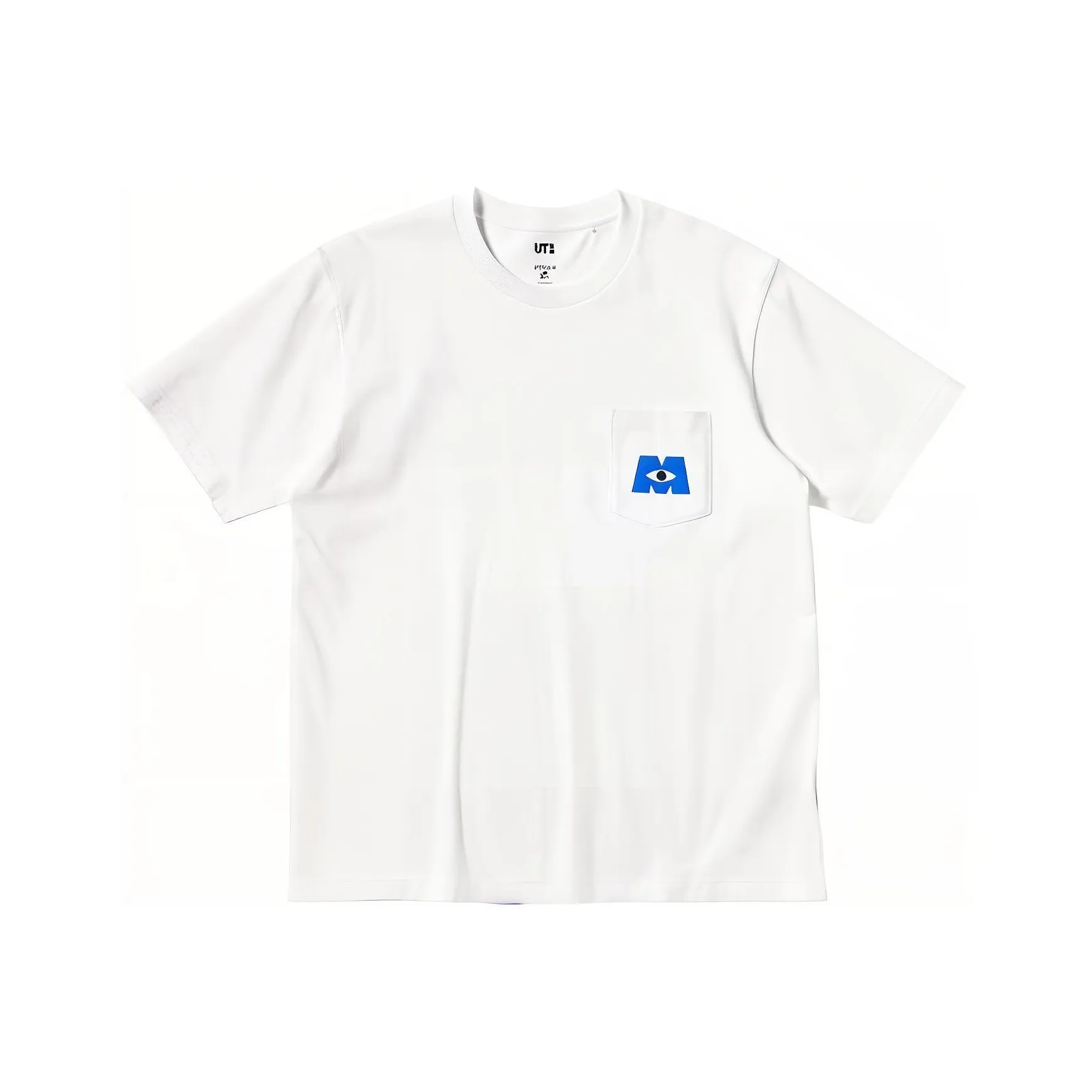 UNIQLO Белая унисекс футболка