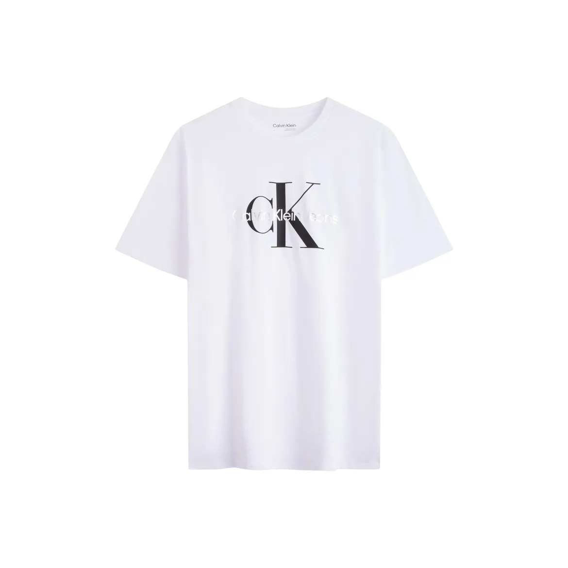 Calvin Klein Logo print Glitter detail T shirt