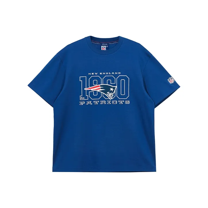 Nfl X JACK&JONES T Shirts Men's E40 Vintage Blue