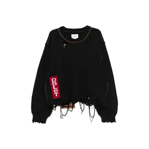 Doublet Черный Мужской Трикотаж