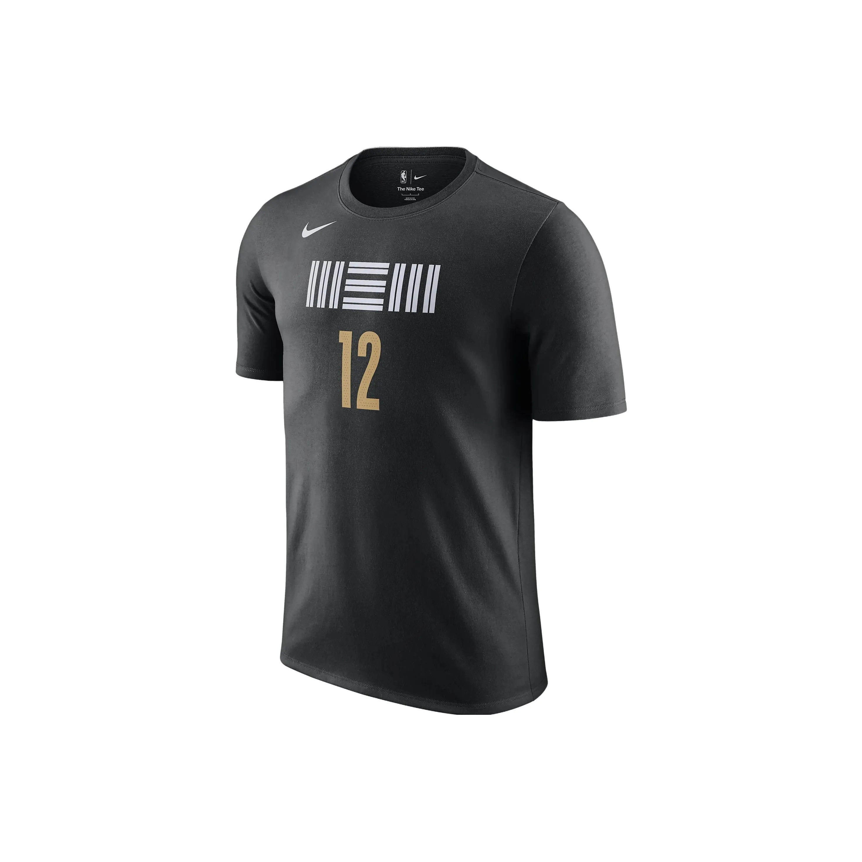 Nike Ja Morant Memphis Grizzlies City Edition T Shirt City Edition, Memphis Grizzlies, Ja Morant Size 12 Men's Black