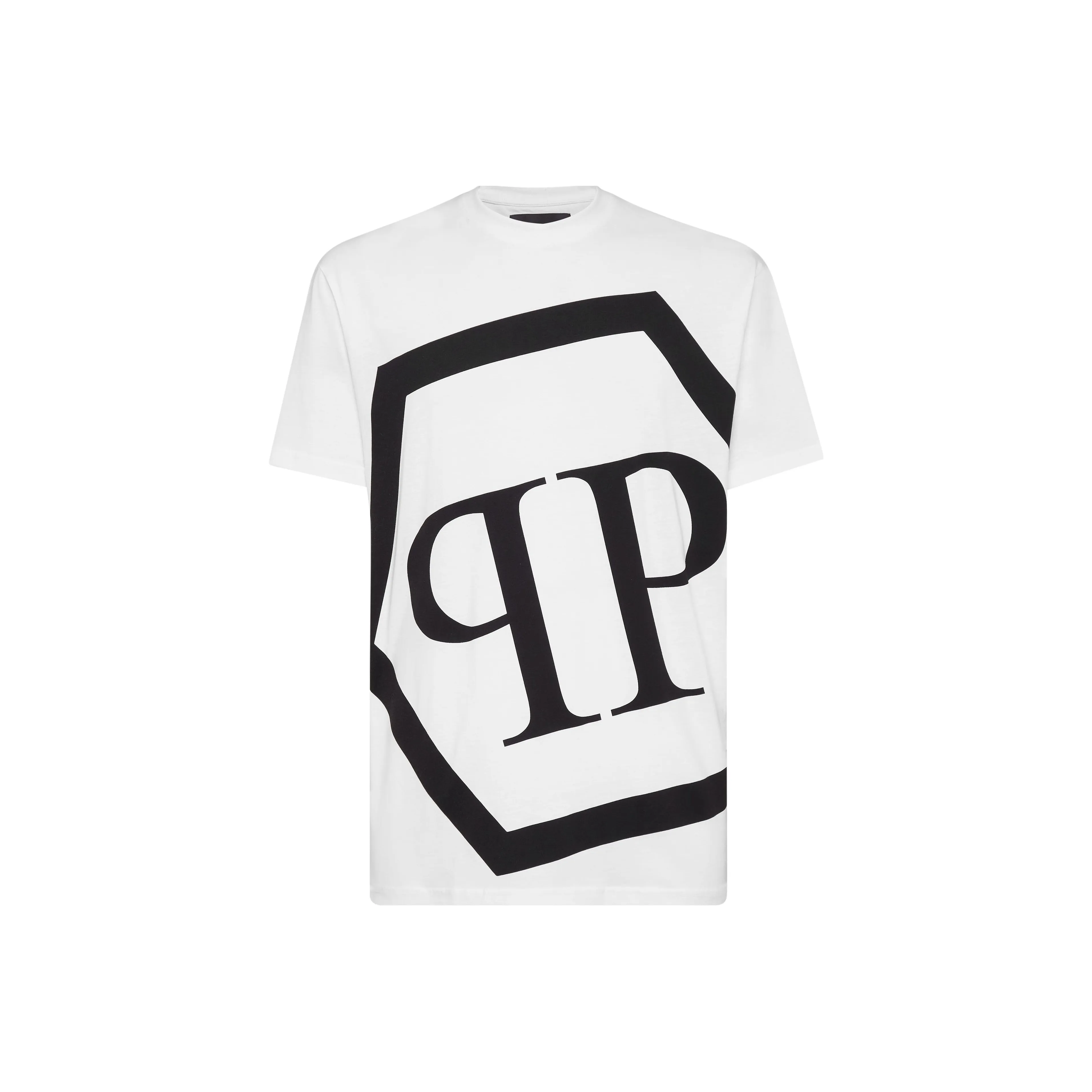 PHILIPP PLEIN Рубашка Мужская Белая Серая