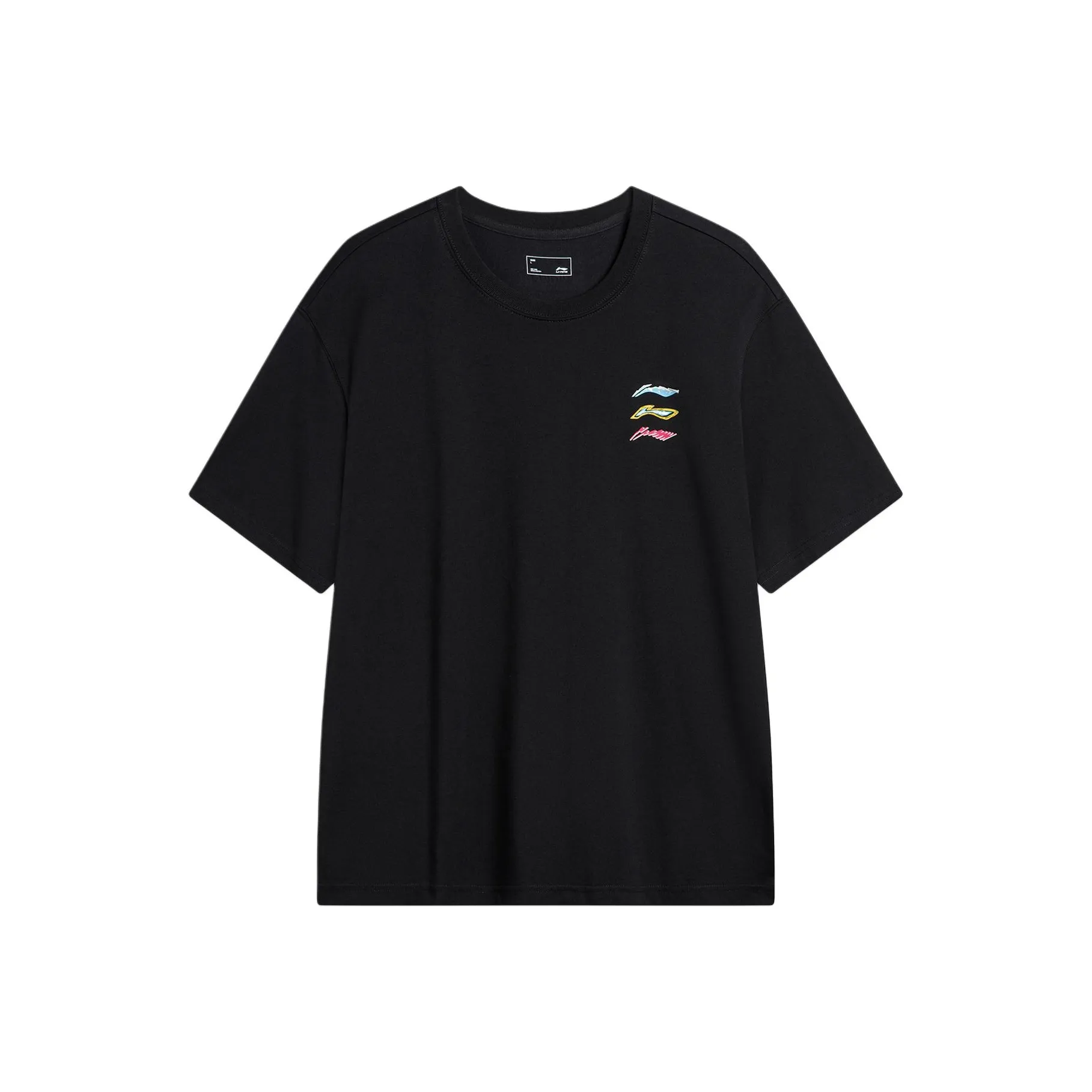 LINING Cool Tea T Shirts Men's Black