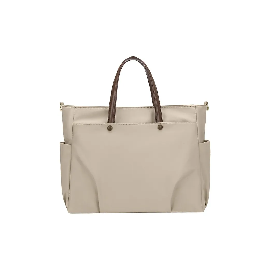 PAYOT Oxford Сумка через плечо Одно плечо Ноутбук Обычный Унисекс Абрикос Черный