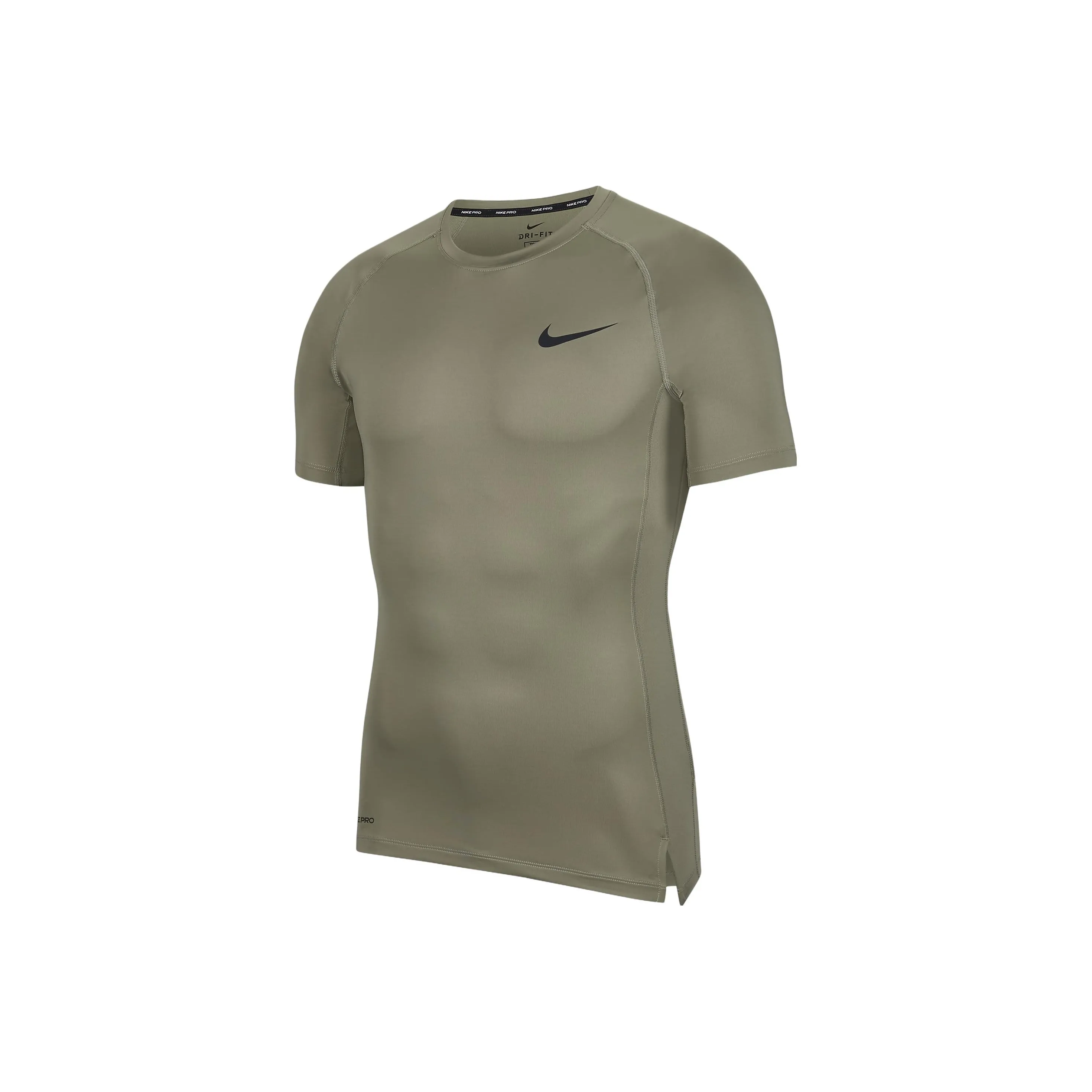 Nike T Shirt Men's Light Army Green/Black
