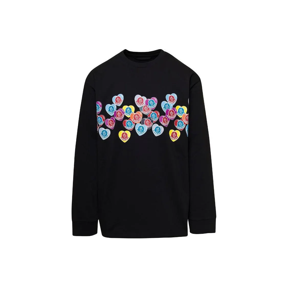 Moncler Черные Мужские T-рубашки