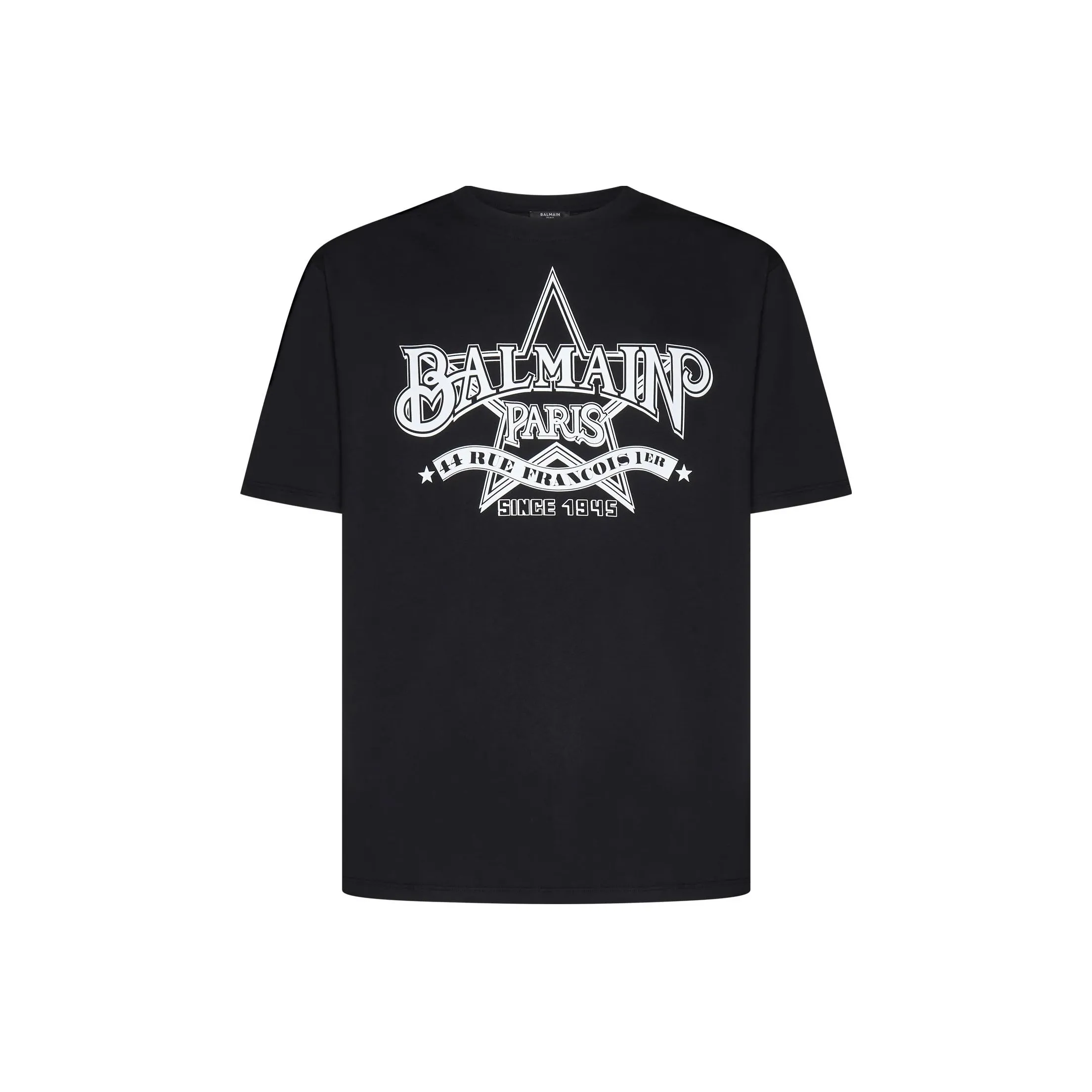 BALMAIN Мужские черные T-рубашки