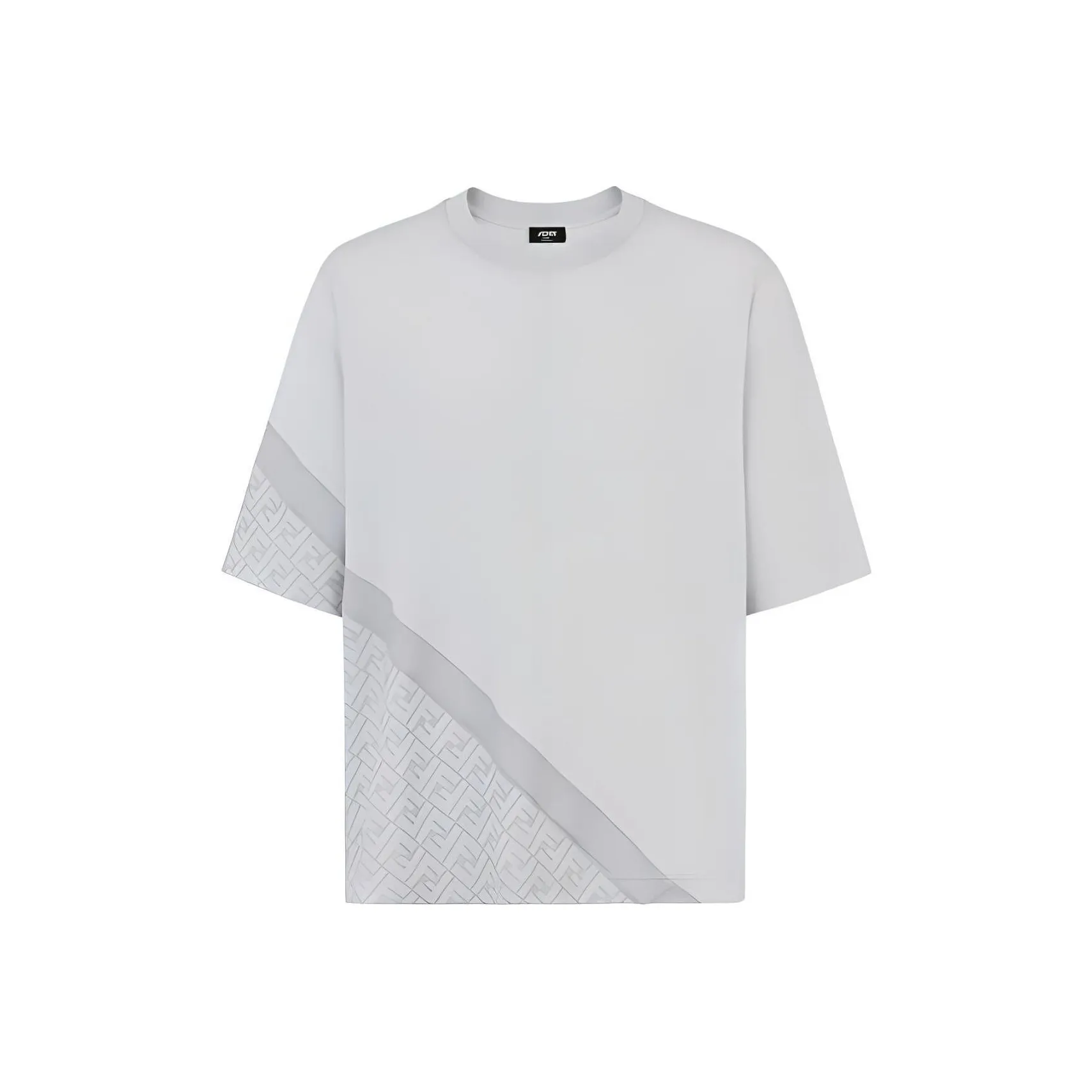 Fendi Серый Мужской T-Рубашки