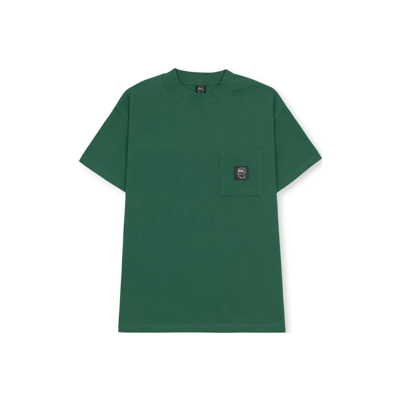 Brain Dead HEAVYWEIGHT JERSEY MOCKNECK POCKET SHIRT W T Shirt Unisex Green