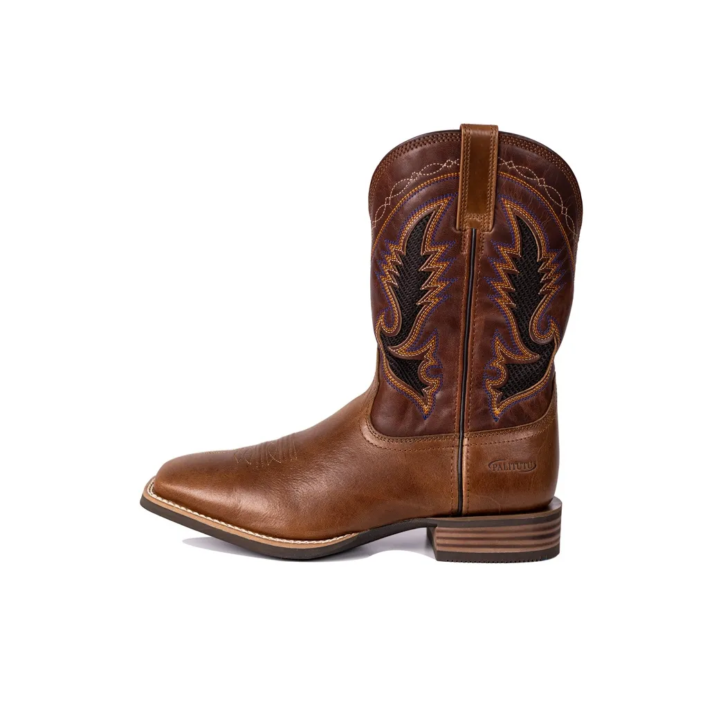 Palitutu Водонепроницаемый Устойчивый к истиранию Амортизация Crew Outdoor Средний каблук Мужской Умбра