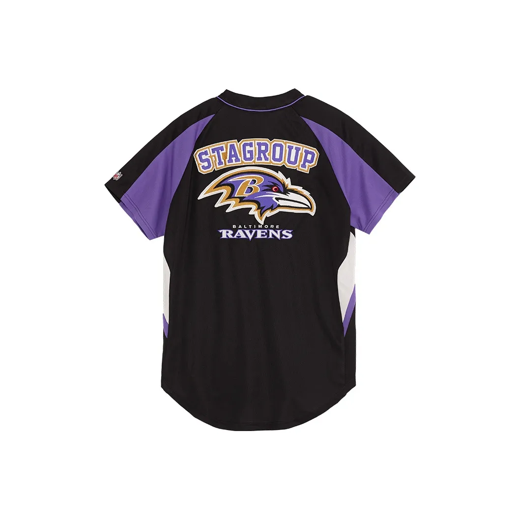 NFL Черные Унисекс Футболки