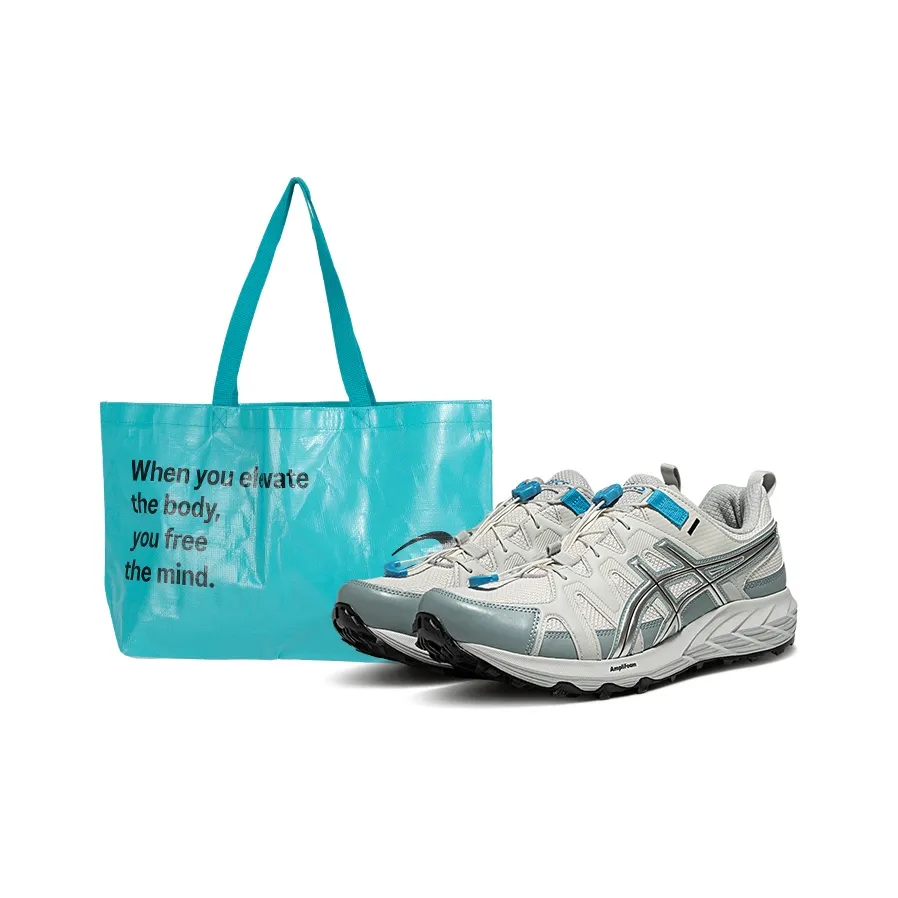 Asics GEL SONOMA FE Low Top Casual Running Shoes Men's White Blue Gray