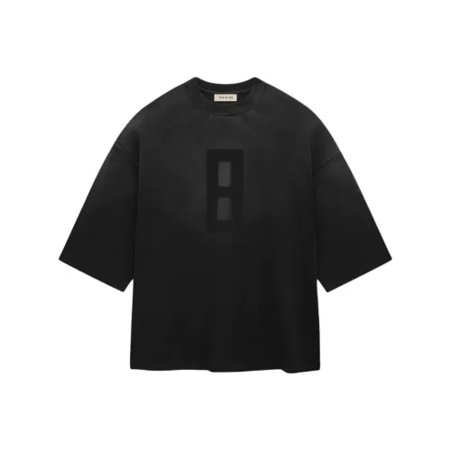 Fear of GOD Черная Унисекс Футболка