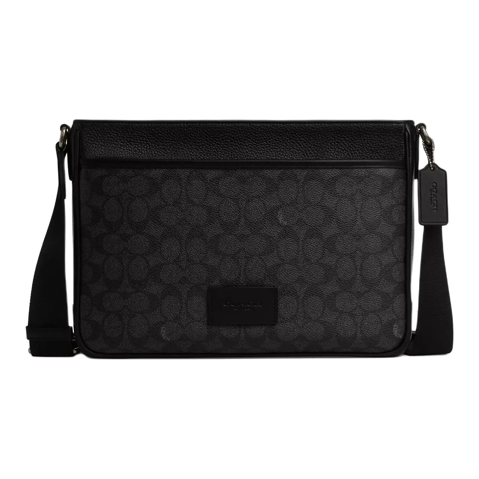 COACH DISTRICT Canvas Bag, Shoulder Bag, Crossbody Bag Tubas Men's Black