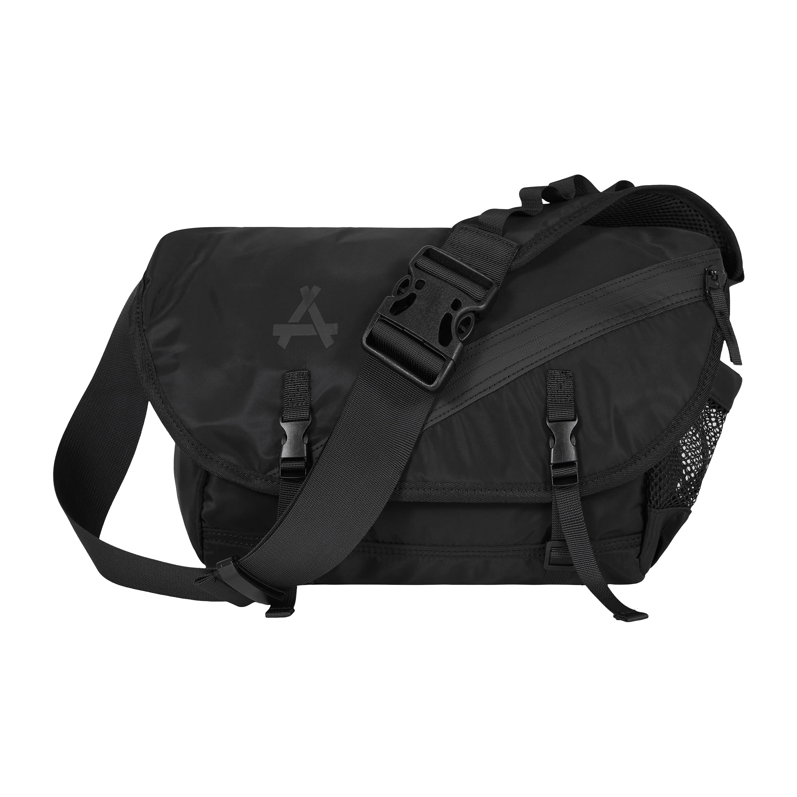 KONADCT Nylon Post Bag Сумка через плечо Маленькая Унисекс Черная