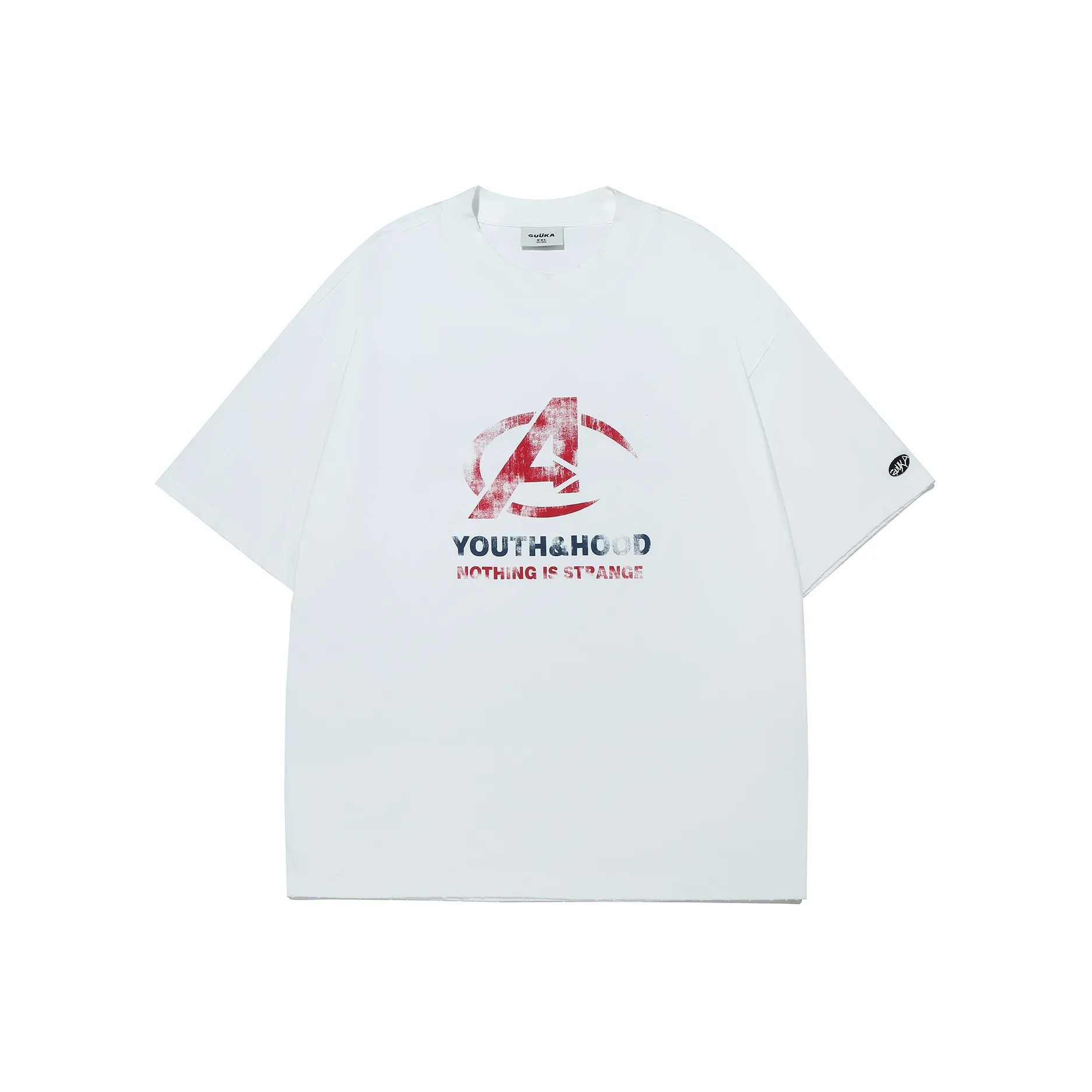 Guuka Короткий рукав T-рубашки Мужской Белый