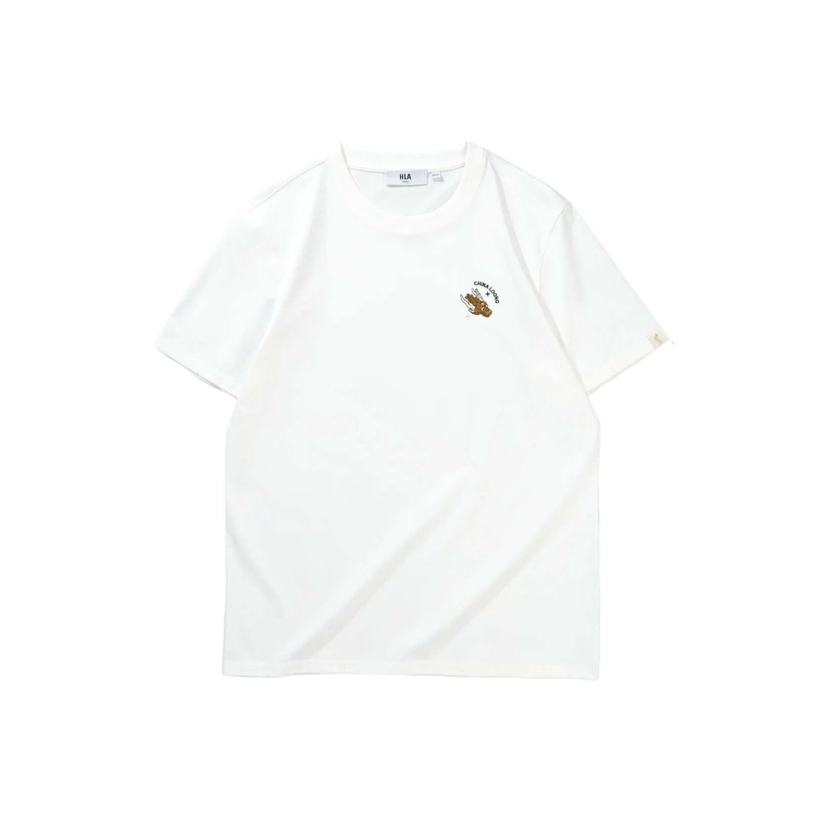 HLA Chinese Dragon Series T Shirt Half Sleeve Men's