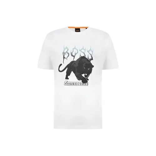 HUGO BOSS Белая Мужская Рубашка