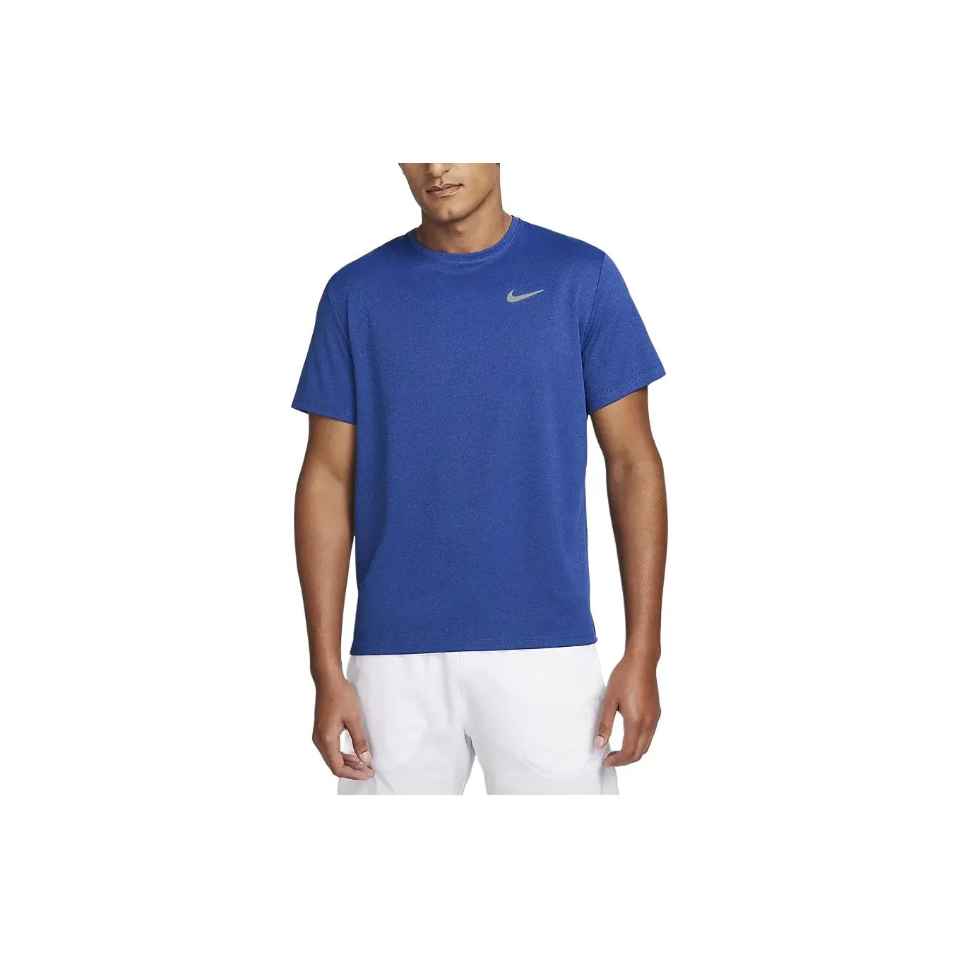 Nike Miler Men's Dri FIT Uv Short Sleeve Running Top