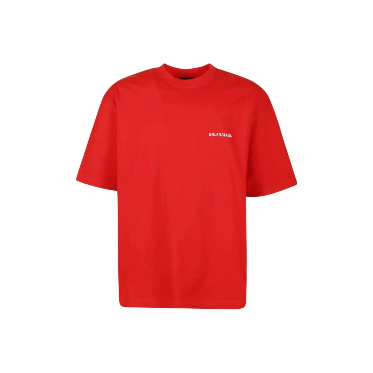 Balenciaga T-Shirt Loose Fit Men's Red